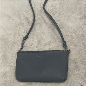 Calvin Klein Charcoal Crossbody Bag